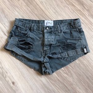 one teaspoon bandit shorts size 28
